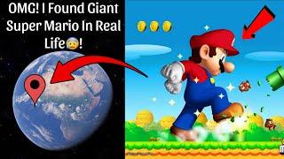 I Found Very Giant Super Mario In Real Life On Google Earth And Google Maps 