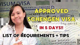 Secrets to Schengen Visa Success Clients Approved Application Document Details and Tips