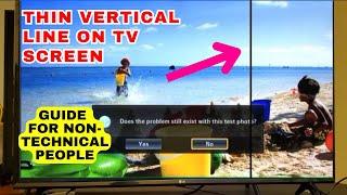 How to Fix Thin Vertical Line on Samsung TV Screen  Easy Fixes for Non-Technical People