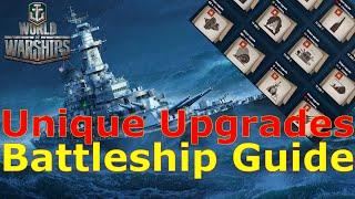 World of Warships- What Battleship Unique Upgrades Are Right For You?