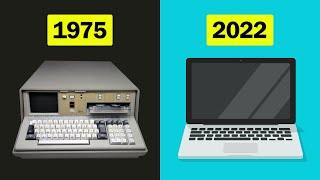History of Laptops 1975 - 2022