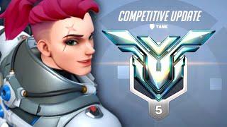 DANTEH PRO ZARYA - GM 5 RANK  OVERWATCH 2 GAMEPLAY 