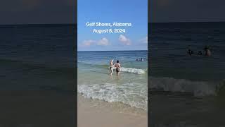 Gulf Shores Alabama 8-8-24 #gulfshores #alabamabeaches #gulfshoresalabama #gulfcoast #beach #travel