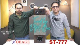Obage ST-777  VM-One Tuned   Best Home Theater System in India Replacement?