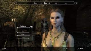 SKYRIM Female Nord Character Creation -SETTINGS BELOW -No Mods