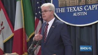 Lt. Gov. Dan Patrick news conference from Austin