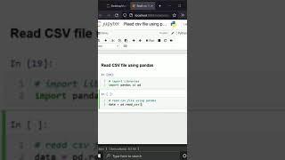 Read CSV file using pandas in Data Science  Codersarts
