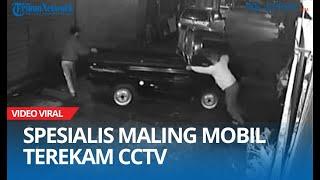 Komplotan Spesialis Maling Mobil Terekam CCTV saat Beraksi di Bekasi