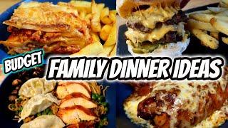 EASY & AFFORDABLE FAMILY DINNER IDEAS  Meals of the week