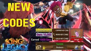 *NEW CODES* FREE GEMS and KEYS 2X EXP?  KING LEGACY CODES