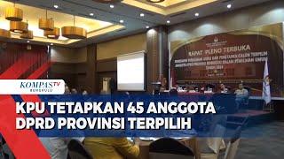 KPU Bengkulu Tetapkan 45 Anggota DPRD Provinsi Terpilih