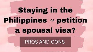 What is next after the wedding of Filipino-Foreigner couples in the Philippines? ️