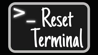 How to reset Terminal to default settings in Kali Linux 2023  MK007