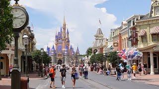 Back At Disney Worlds Magic Kingdom For The First Official Reopening Day  How Crowded Is It?