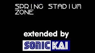 Sonic 3D Music Spring Stadium Zone Act 2 extended