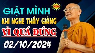 Giật mình khi nghe thầy giảng VÌ QUÁ ĐÚNG  Thuyết pháp - Hòa Thượng Viên Minh