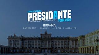 PRESIDANTE TOUR EN ESPAÑA  Dante Gebel