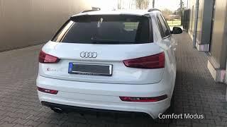 Underground Exhaust Audi RSQ3 Stage 3 Klappenauspuff Sound