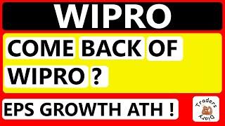wipro share latest news  come back of wipro ? ADR down 11%  But ?