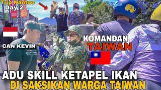 Kolaborasi Ketapel Bersama Komandan Taiwan Jadi Tontonan Warga Taiwan