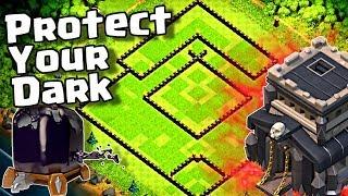 NEW TH9 Dark Elixir Protection Farming Base for 2019 in Clash of Clans