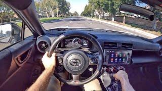 2022 Toyota GR86 Manual POV Test Drive 3D AudioASMR