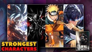 Top 5 Strongest Anime Characters  HeroesNationClub  #anime