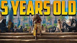 Assassins Creed Origins is OVER 5 YEARS OLD...
