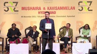 Sajjad Jhanjhat@DUBAI MUSHAIRA Hyderabad 2023