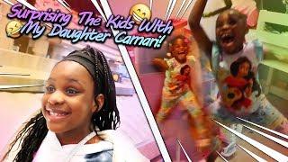 Surprising The Kids With My Daughter Camari