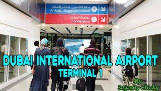 Dubai International Airport Arrival  Walkthrough and Guide  Terminal 1  SriLankan Airlines