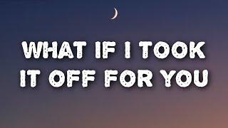 Nemahsis - what if i took it off for you Lyrics