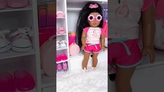 Baby Doll Bedtime Routine In Pink Bedroom #shorts #babydolls #dolls
