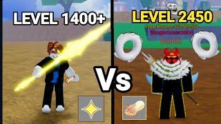 Light King Vs Toxic Dough User 6M to 30M Bounty Hunt in Blox Fruits