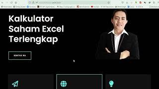 Review Landing Page Kalkulator Saham Nilai Intrinsik Ben Graham