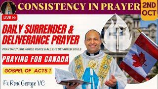 Prayer for Canada  Daily Surrender and Deliverance Prayer  Oct 2 2024