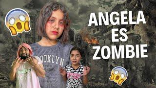 Angela es un zombie - parte 1  las miadas tienen miedo  