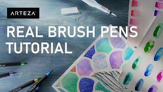 Arteza Real Brush Pens  16 Techniques You Should LEARN IN 2020 Helpful Hints