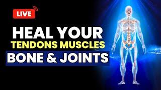 Heal Your Tendons Muscles Bones & Joints  Make Your Limbs Healthy  Get Rid Of Body Strain  528 Hz