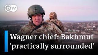 Russian troops and mercenaries surround Bakhmut  DW News