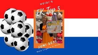 Heidis EK Top 5 juni 2021