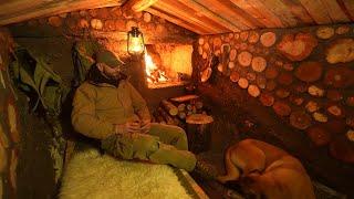 Totally secret underground high on the mountains with my Dog Bonny. Sleep warm and cozy in the cabin