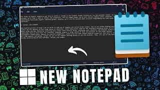 Windows 11 New Notepad App Download & Install