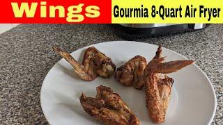 Air Fryer Chicken Wings Gourmia 8-Quart Digital Air Fryer Recipe
