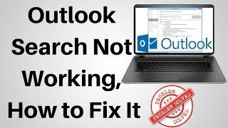 How to Fix Outlook Search Not Working