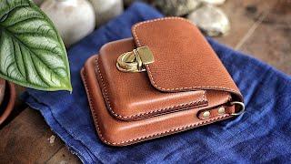 How to Make a BEAUTIFUL Wet Molded Leather Bag