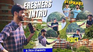 B.Tech Freshers Intro 2023