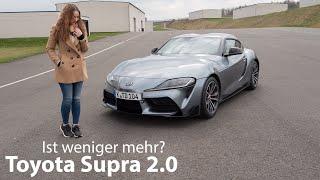 2020 Toyota GR Supra 2.0 258 PS  400Nm Test  Ist weniger mehr? - Autophorie