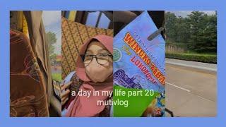  a day in my life part 20  mutivlog  Muthia Raputry