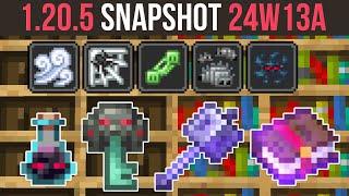 Minecraft 1.20.5 Snapshot 24W13A  New Enchantments Potions & Ominous Loot